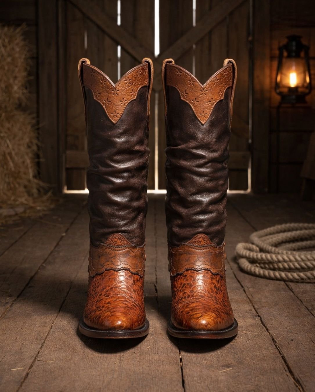 Bota Vaquera “Herencia del Camino” – Piel Exótica Premium - Image 2