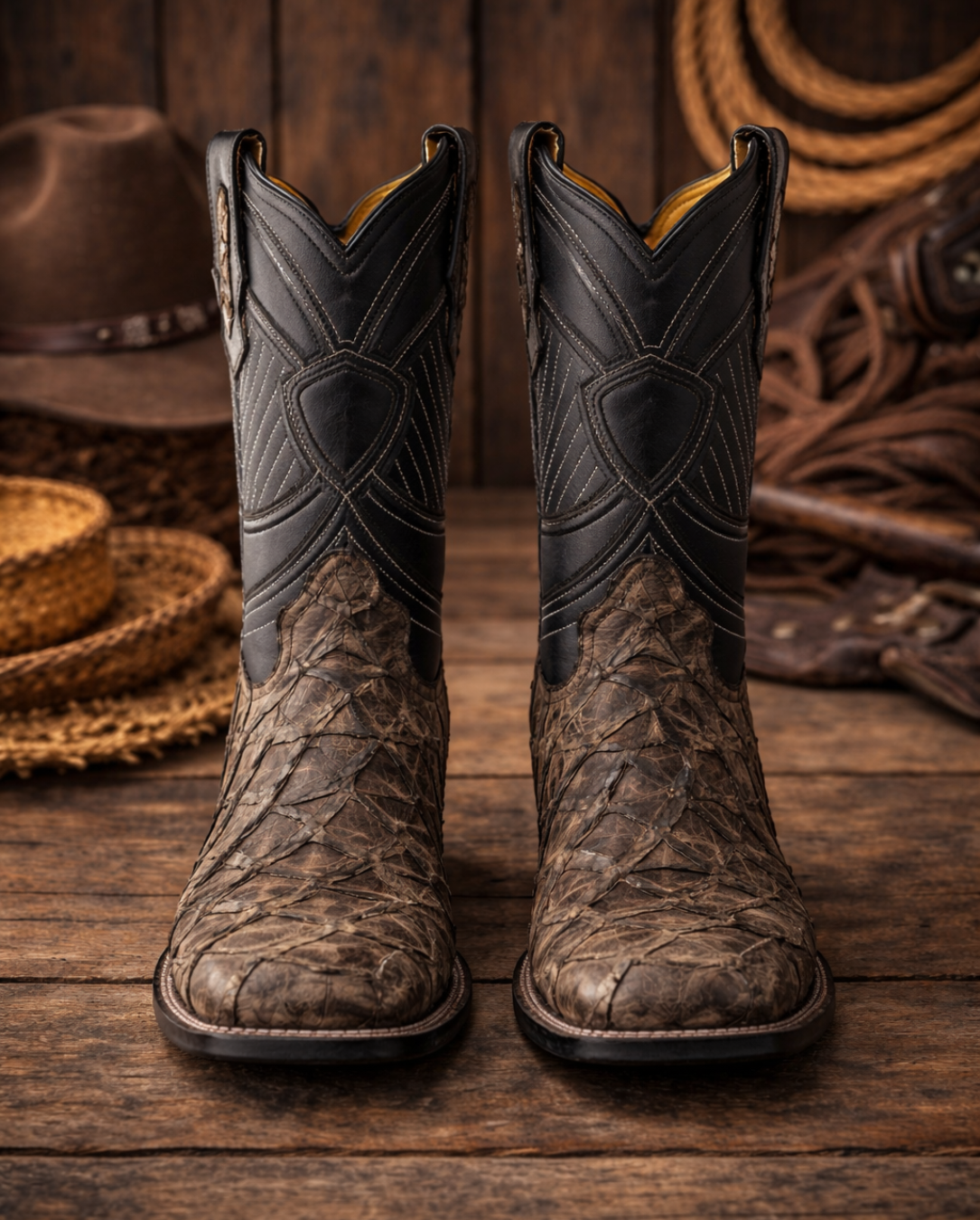 Bota Vaquera Premium Piel Exótica Heritage - Image 2